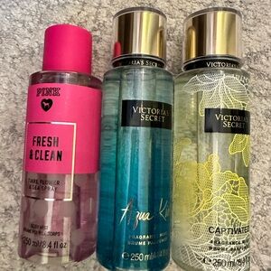 3 PINK Victoria’s Secret new sprays